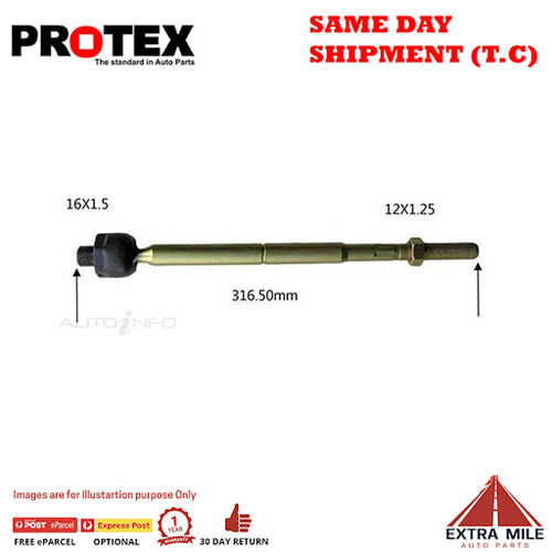 Protex Rack End For MITSUBISHI MAGNA TP 4D Sdn FWD… 1989 - 1991