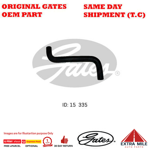 Molded Heater Hose 02-0122 for FORD Laser KC KE