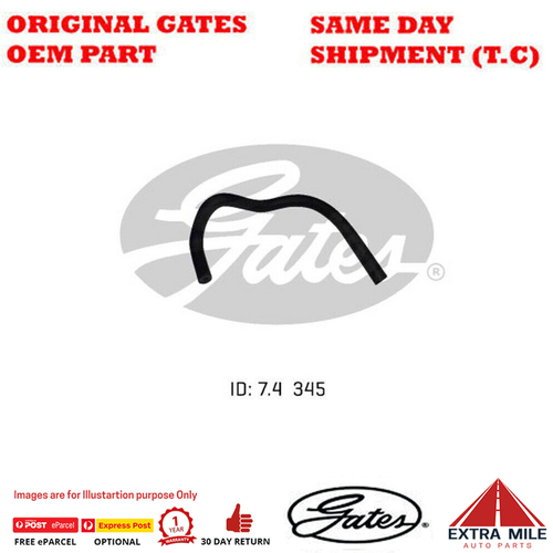 Molded Heater Hose 02-0798 for DAIHATSU Charade  G200, G2021.3L HC,HC-E