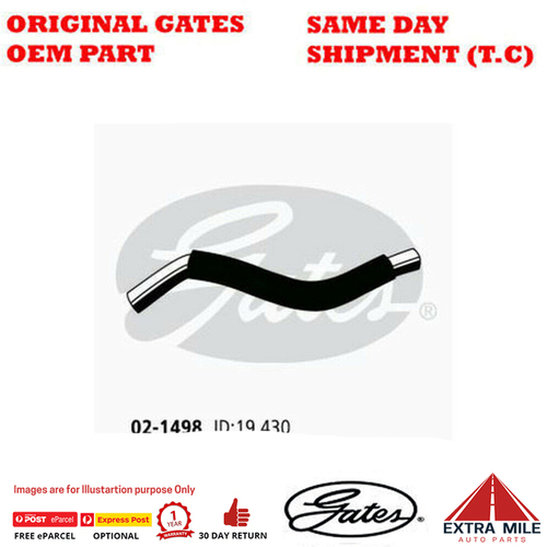 Gates Molded Heater Hose For Holden Epica EP 2.5L X 25 D1 Drive Sedan Petrol