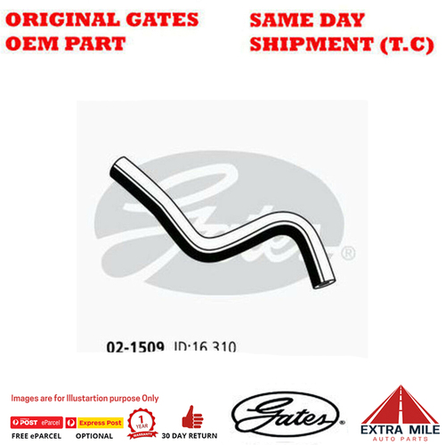 Gates Molded Heater Hose For Ford Ranger PK PJ 2.5L,3.0L Drive Ute Diesel