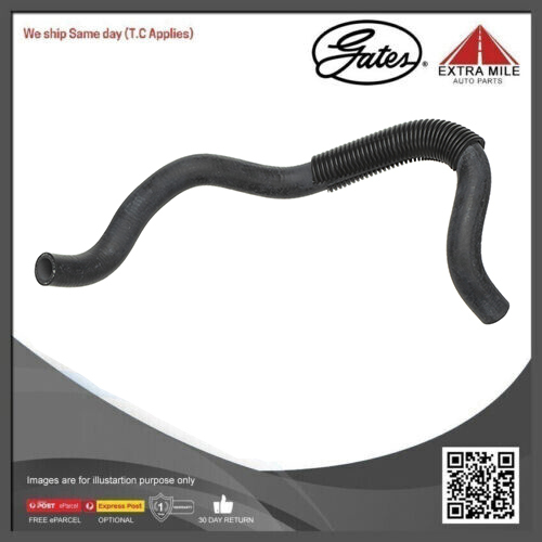 Gates Molded Heater Hose For Kia Cerato LD 2.0L G4GC Drive Sedan Petrol