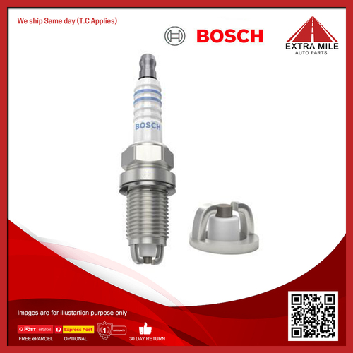 Bosch Spark Plug For Skoda Octavia II 1Z3, 1Z5 1.6L  BGU, BSE, BSF, CCSA, CMXA