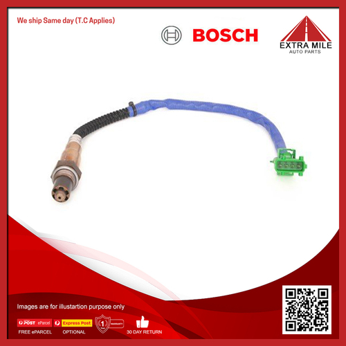 Bosch Oxygen Lambda Sensor For Peugeot 206 2A/C 1.4L/1.6L, CC 2D 1.6L 2DNFUF