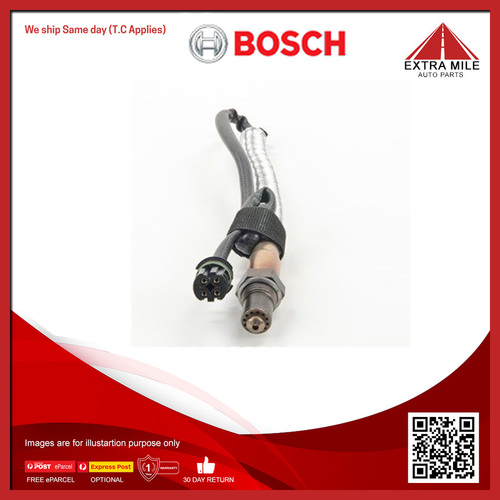 Bosch Oxygen Sensor Post Catalytic For BMW 740Li F02 3.0L N54B30 4D Sedan