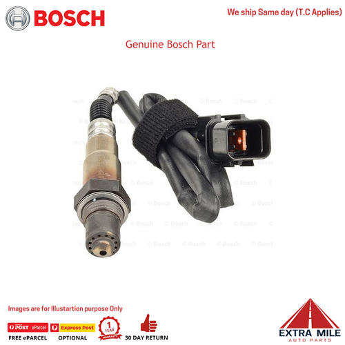 Bosch Oxygen Sensor Post-Catalytic For Kia Soul AM 1.6L G4FC 4D Hatchback