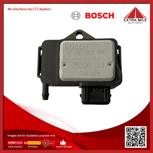 Bosch Intake Manifold Pressure Sensor For Rover 400, 200, 600, 25, 45