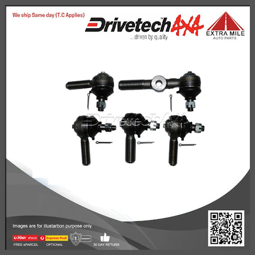 Drivetech 4x4 Tie Rod End Set Made in Japan For Toyota LandCruiser