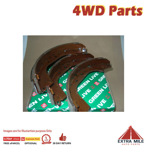 Brake Shoes - Rear For Toyota Landcruiser HJ75 - 4.0L 2H Diesel 4WD