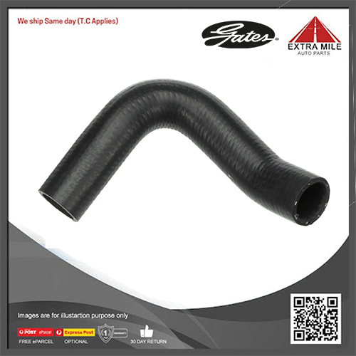 Curved Radiator Hose 05-0835 for MAZDA B-Serie UF1 Fitting Position : Upper