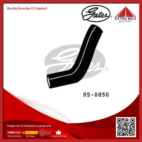 Gates Radiator Hose Upper Lower For Toyota Hilux LN85, LN90, LN166 2.4L/2.8L