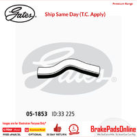 Curved Radiator Hose 05-1853 for NISSAN Silvia S15 Fitting Position : Upper