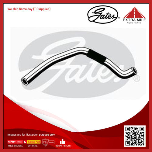 Gates Radiator Hose Upper Lower For Daihatsu Cuore L701 1.0L EJ-VE,EJ-DE