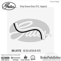 Curved Radiator Hose 05-2172 for HSV GTS VE Fitting Position : Upper