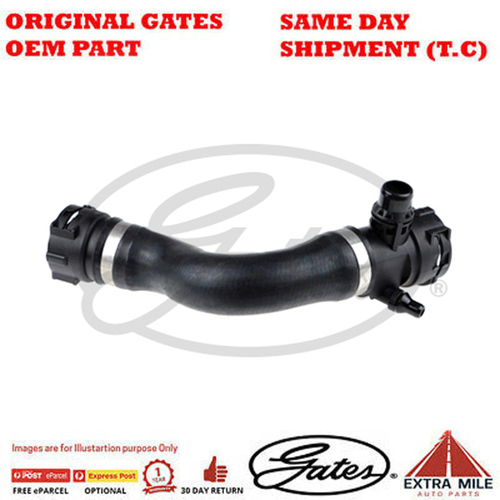 Gates Radiator Hose For BMW 1/2/3/4 Petrol Engine 3.0L RWD