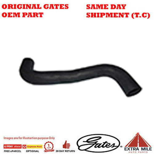 Gates Radiator Hose For SUBARU LIBERTY / OUTBACK Petrol Engine 2.5L AWD 05-3988