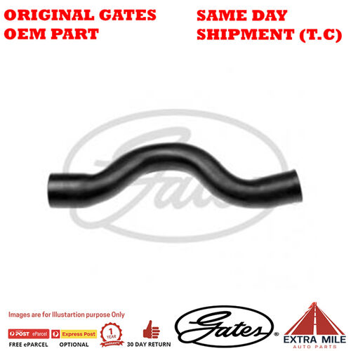 GATES RADIATOR HOSE For PEUGEOT 207 SW Petrol 1.6 08/2007-10/2013