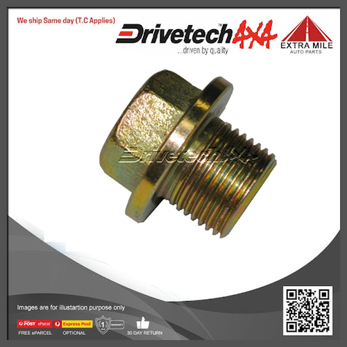Drivetech 4x4 Filler Plug Gearbox/Transfer Case For Toyota Supra MA70