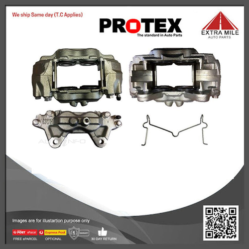 Protex Caliper Assembly Front Left Hand For Toyota Landcuriser 10/02 - On