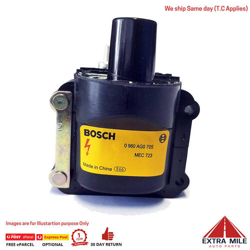 Bosch Ignition Coil for Ford Laser Mitsubishi Sigma Old cars MEC723