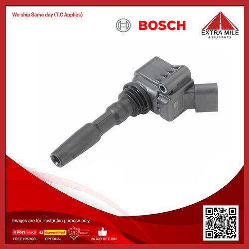 Bosch Ignition Coil For Skoda Octavia [NX5 NX3 NN3 5E5 5E6 5E3 NL3 NR3] 1.4L