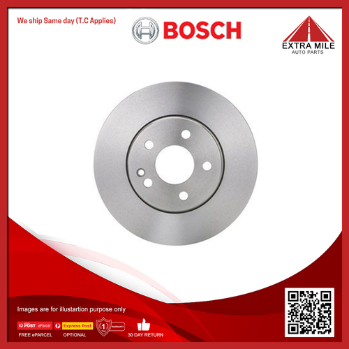 Bosch Front Disc Brake Rotor For Mercedes-Benz V2200/d, V250/d, Viano, Vito