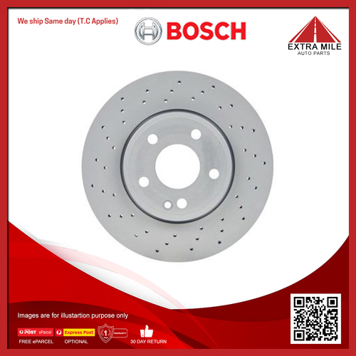 Bosch Front Disc Brake Rotor For Mercedes, Mercedes-Benz - 0 986 479 A02