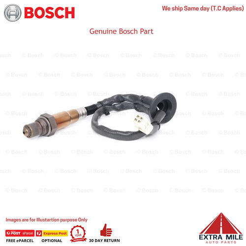 Bosch Oxygen Sensor (Post-cat) for Toyota Corolla ZZE123 1.8L E12 0986AG2202