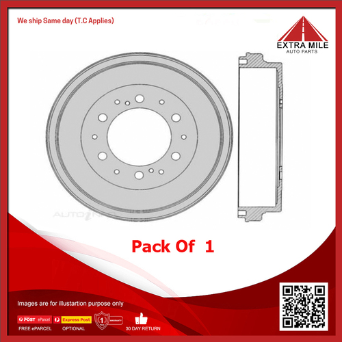 TNF Disc Brake Rotor Solid Rear - DBA036 / RDA36 / DR036