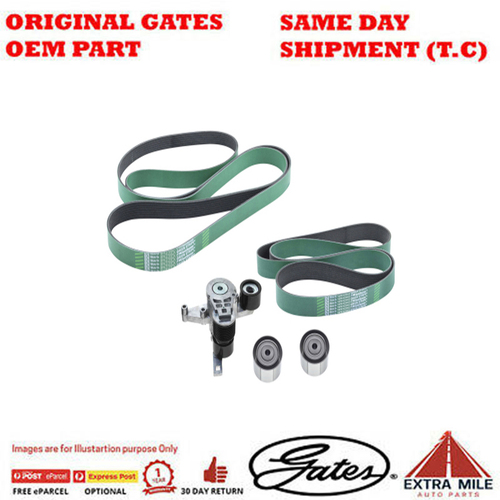 Gates V-Ribbed Belt Set - 150K-38667HDI