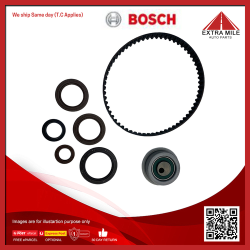 Bosch Timing Belt Kit For Hyundai Lantra J1 1.8L G4CN MPFI 4cyl DOHC