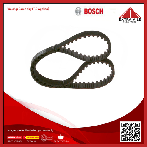 Bosch Timing Belt For Holden Astra LB 1.5L,LC 1.6L SOHC 8v Carb 4cyl