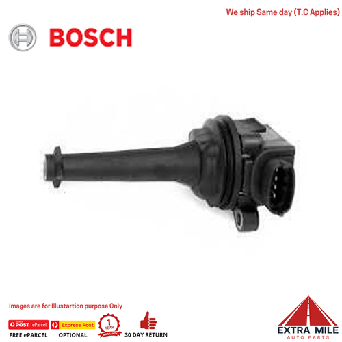 Bosch Ignition Coil For Volvo C70 S60 S70 S80 V70 XC70 XC90 - 0221604008