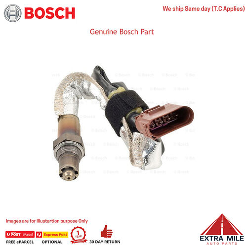 Bosch Oxygen Sensor (Post-Cat) For Volkswagen Golf GL, SE MK3, MK4 1E 2.0L