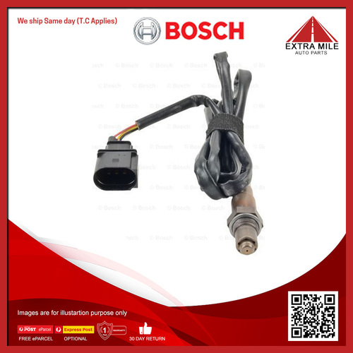 Bosch Oxygen Sensor (Pre-Cat) For Volkswagen Polo GTi 9N 1.8L BJX 2D Hatchback