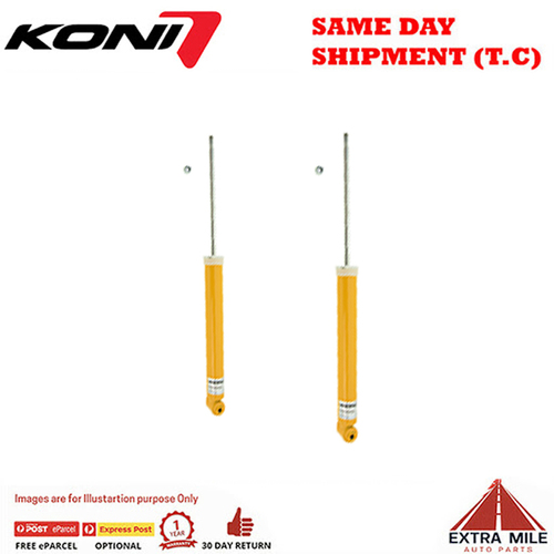 KONI Sport Shock Absorber Pair Rear For Skoda Superb 1  2002-08 - 8040-1227