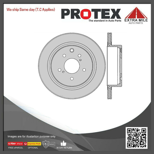 Pair PROTEX Ultra Rotors Rear For Nissan 300ZX/Fairlady/Skyline/Stagea 3.0L/2.5L