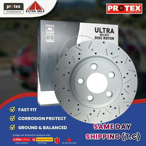 Protex Ultra Select Disc Rotor Pair For MERCEDES BENZ E63 AMG W212 6.2L