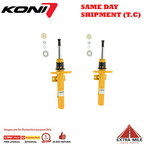 KONI Sport shock abosorber Front Pair For Skoda Fabia/Roomster/VW Fox/Polo