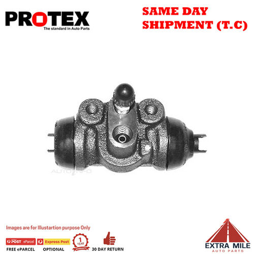2x New Brake Wheel Cylinder-Rear For FORD LASER KF 4D Sdn FWD 1990 - 1991