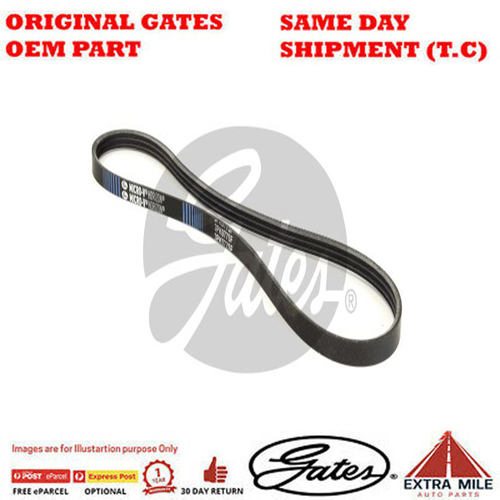 Gates Stretch Fit Micro-V Belt for ALFA ROMEO Spider 2.2L JTS Petrol 4Cyl FWD