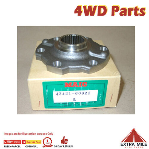 Axle-Outer Shaft Flange For Toyota Landcruiser FZJ80 4.5L 1FZFE 08/92-01/98