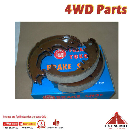 Parking Brake Shoe For Toyota Landcruiser FZJ80 - 4.5L 1FZFE Prl 08/92 - 01/98