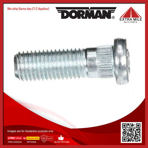 Dorman Serrated Wheel Stud - 12.22mm Knurl, 36mm Length - 610-269