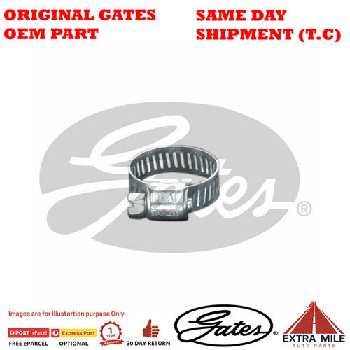 Gates Ideal 62M Micro Gear Stainless Steel Hose Clamp 6-16mm Pack of 10 (62604)