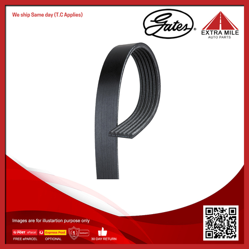 Gates V-Ribbed Belt For Alfa Romeo 4C 960,961 960.CXB1A, 960.DXB1A,960CXB1A 1.8L