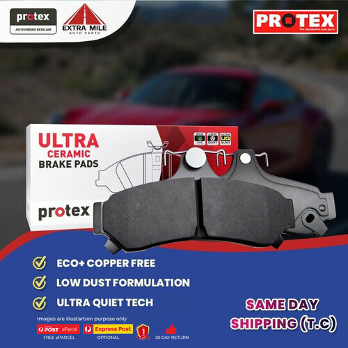 Protex Ultra Brake Pad Set Front For HSV Manta VT 5.0L V8 304 (LB9) OHV