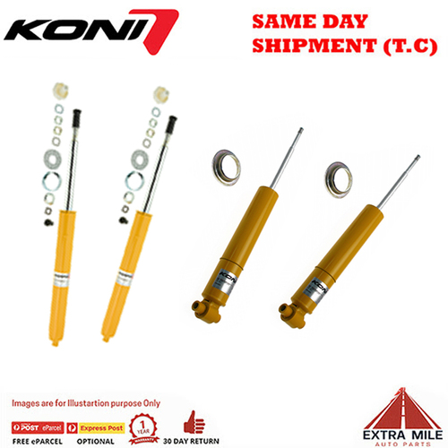 KONI SPORT ADJUSTABLE F & R SHOCK ABSORBERS For HOLDEN COMMODORE VE SEDAN 