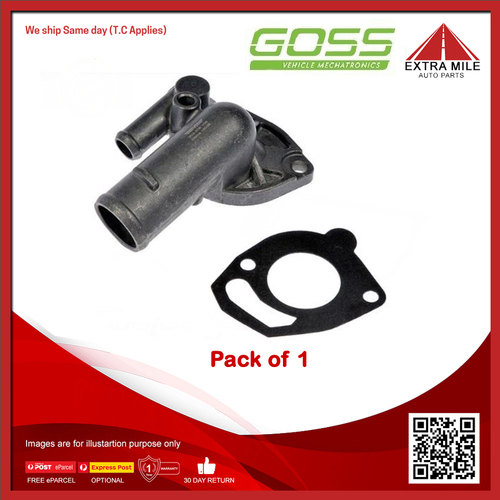 Goss Thermostat Housing For Jeep Wrangler TJ 4.0L ERH, MX, S01 OHV 12v MPFI 6cyl