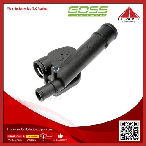 Goss Coolant Water Outlet For Volkswagen Transporter T5 1.9L BRR I4 8V SOHC